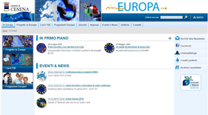 Homepage Cesena inEuropa