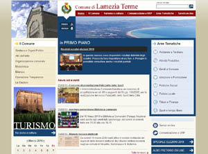 Home Page del Comune di Lamezia Terme