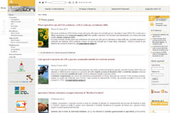 Pagina iniziale sito ISMEA