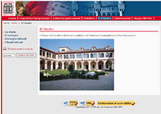 Pagina iniziale del sito del Museo del Territorio Biellese