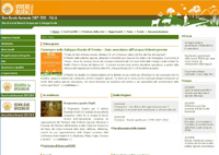 Pagina iniziale del Portale della Rete Rurale Nazionale
