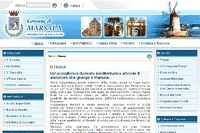 Pagina iniziale del sito di Comune di Marsala