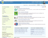 Immagine del sito della Circoscrizione 5 del portale di Citt� di Torino
