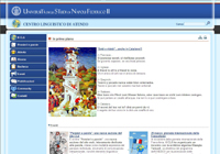 Pagina iniziale del sito del Centro Linguistico di Ateneo dell'Universit� di Napoli Federico II