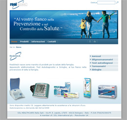 Home page del sito Realcheck