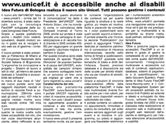 Immagine dell'Articolo da Spot and Web di febbraio 2006