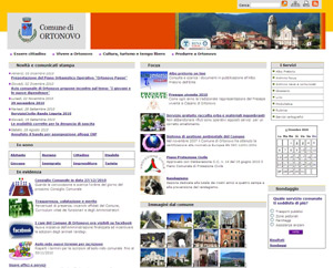 Homepage Comune di Ortonuovo (SP)