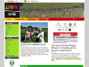 Homepage Libera Terra
