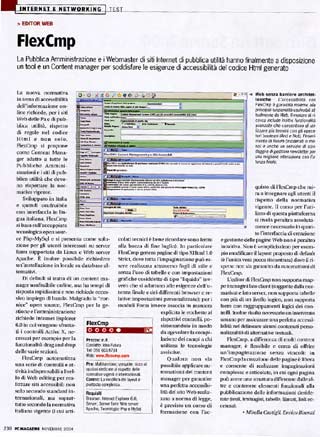 Immagine dell'Articolo da PC Magazine di Novembre 2005 