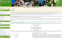 Homepage del sito 'Monza per tutti'