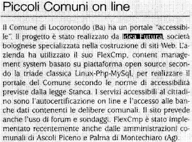 Immagine dell'Articolo da Dealer e Var di Ottobre 2005