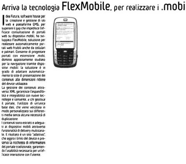 Immagine dell'articolo da "Wireless" di settembre 2007
