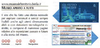 Immagine dell'Articolo da Il Mondo del 15/04/05 