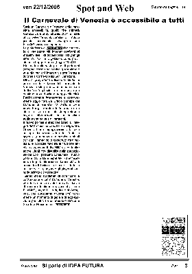 Articolo da Spot and Web di dicembre 2006 in formato PDF non accessibile