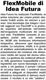 Immagine dell'articolo da "Spot and Web" di giugno 2007