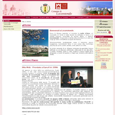 Homepage sito di Locorotondo