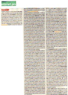 Immagine dell'Articolo da Internet.Pro di Ottobre 2005