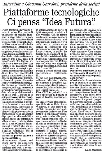Immagine dell'Articolo da ABC del 21 Giugno 2005