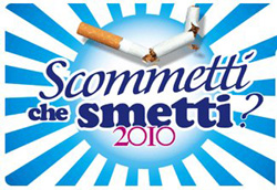 Banner Scommetti che Smetti dal sito www.scommettichesmetti.it gestito da AUSL Modena